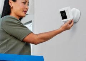 Outdoor Security camera installation